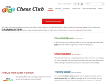 Tablet Screenshot of chessclub.com.au